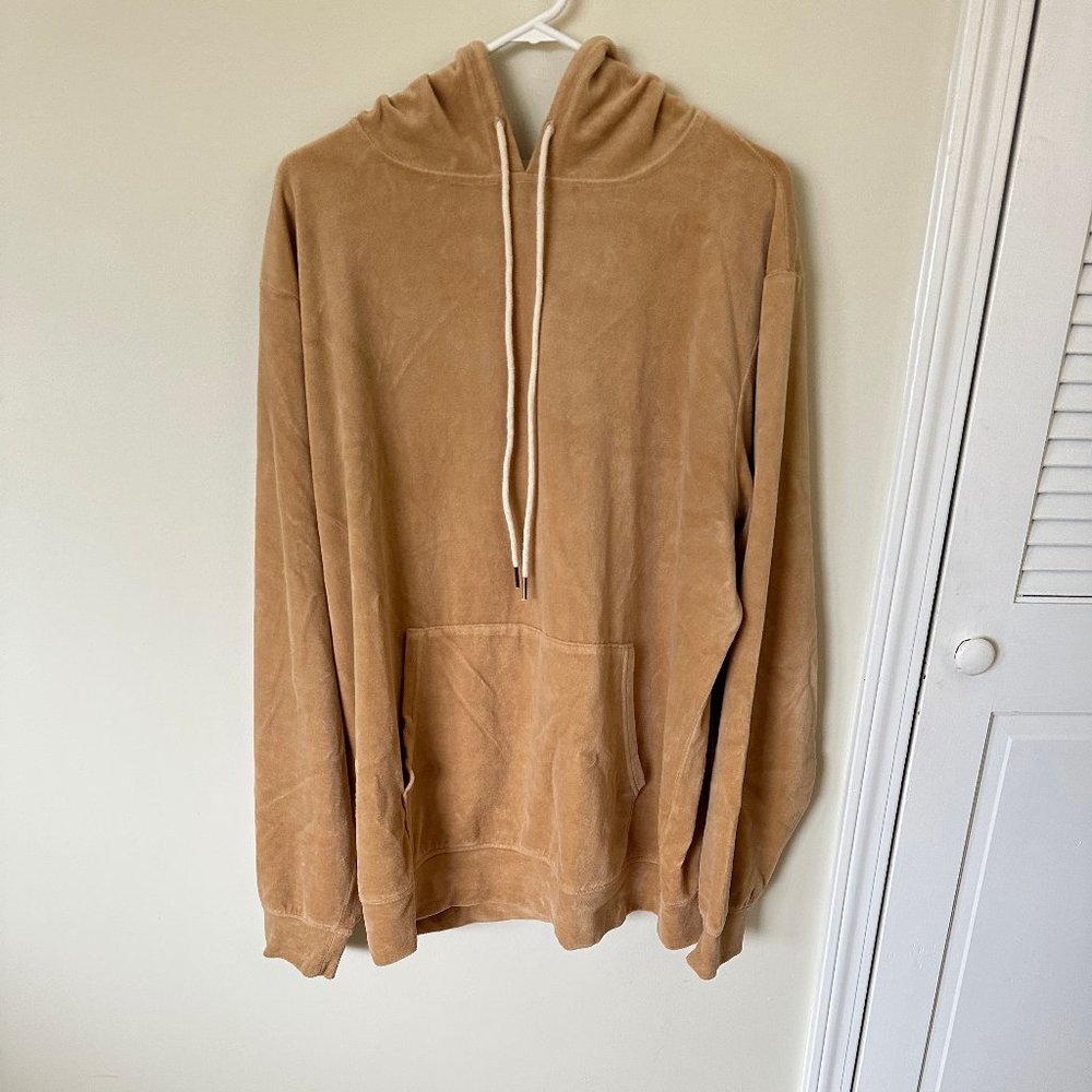 Velour Hoodie (L)